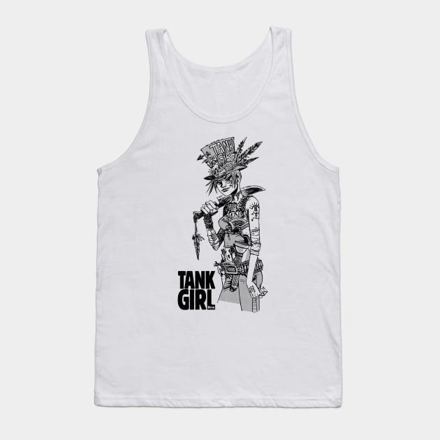 Tank Girl IV (Milk,F*gs,Paper) Monochrome. Tank Top by HortusMornsEst